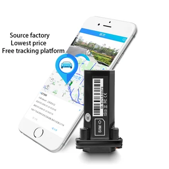 Hidden Tiny Anti Jammer 4g 2g Anti-Shock Spy GPS Tracker Locator Server For Truck Assist Motorcycle Bike Car