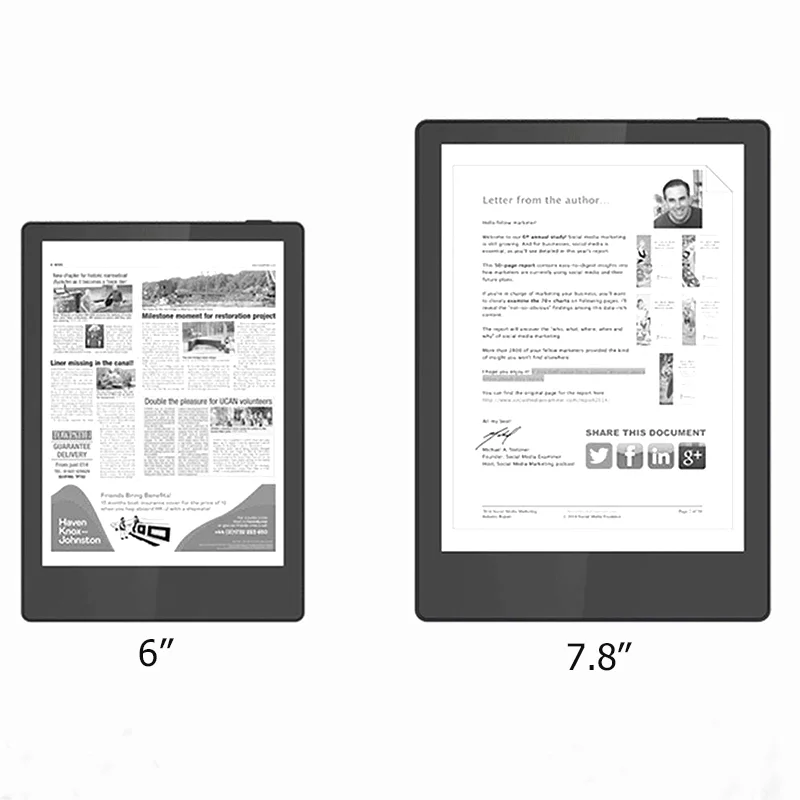 2023 Hot E-reader 6\