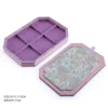 Morado con rejilla y tapa L 7