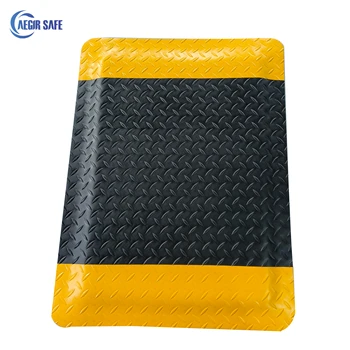 AEGIRSAFE Factory Price Fast Delivery Anti Fatigue Mats & Matting diamond plate anti fatigue  logo mat Cleanroom Dissipative