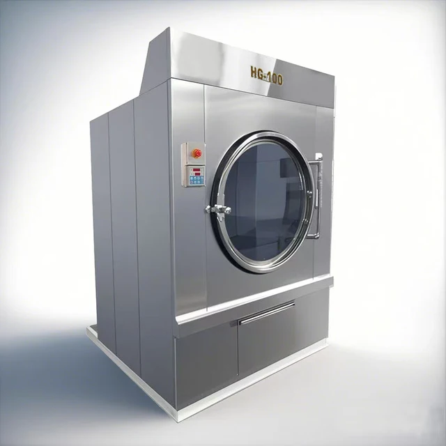 OKAIYOU Fully Automatic Commercial Electric Gas Steam  Clothes Dryer for Sale Dry Cleaning Machine 30kg 50kg 100kg 130kg 150kg