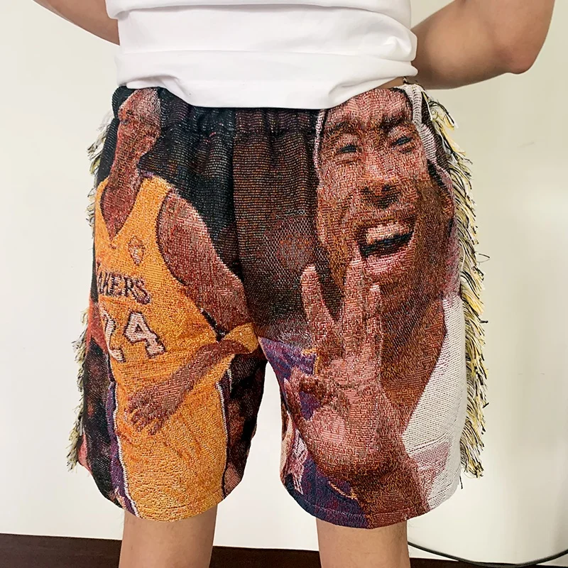 Custom selling Tapestry Sakura Shorts