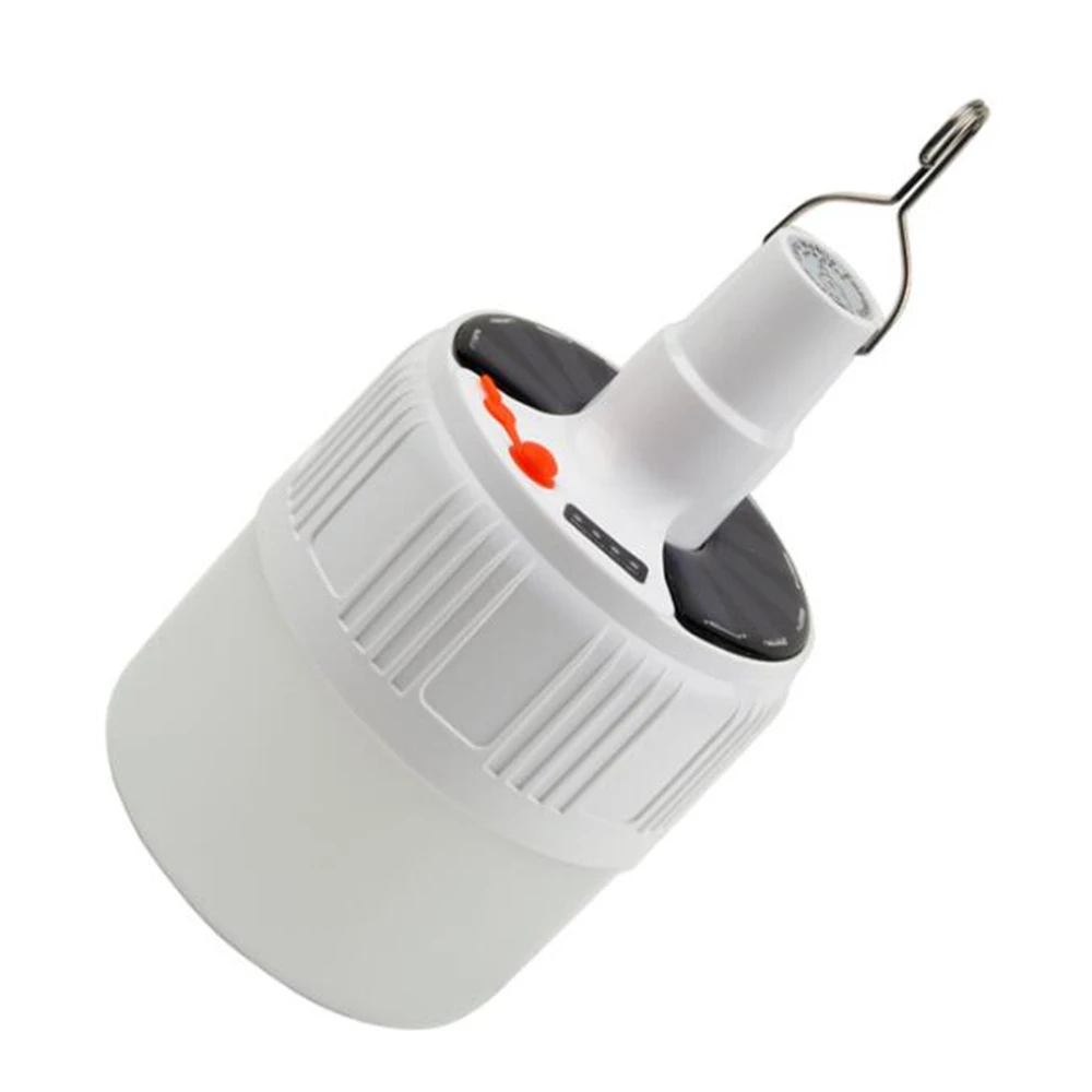 Высококачественная умная аварийная Светодиодная лампа на солнечной батарее