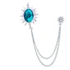 Silver bottom hole sapphire