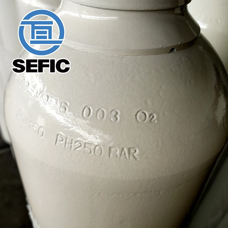 Seamless Steel Iso9809-3 Empty 20l 150bar With Cap and Valve Portable Oxygen Cylinder Price
