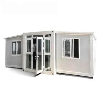 expandable house prefabricated 20-40 foot container with 3 bedroom home plans 40ft expandable container house
