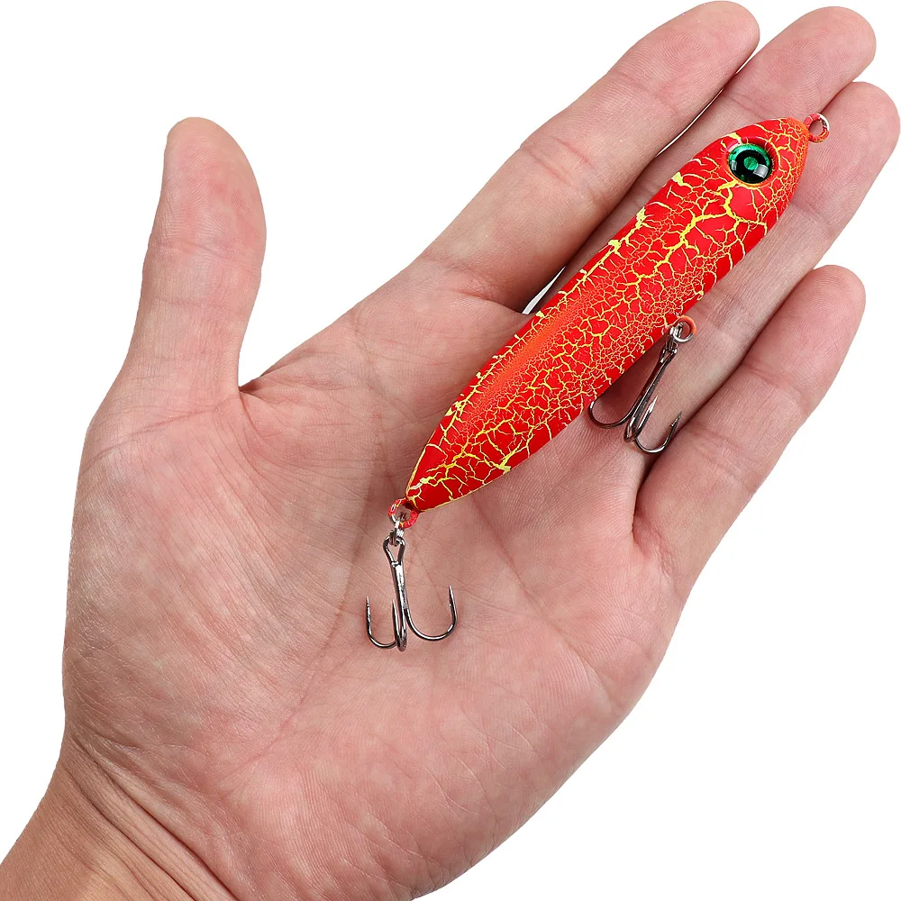cat fishing lure GARCIA TOM SURFACE SPINNER PLUG & Box #6943 YELLOW Our WST Wholesale Cat-Fishing Retractive Pole Toy