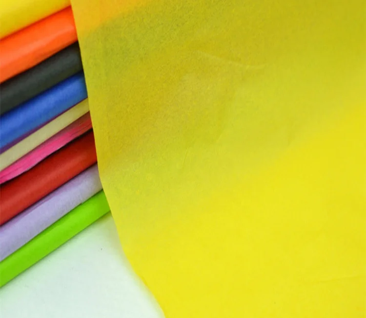 Custom Craft Wrap Paper for Flower Shirts Gift Packaging Colorful Wrapping Tissue