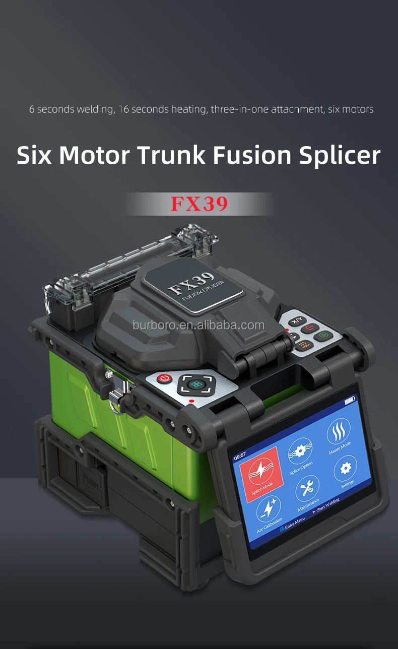 Komshine Fx37 Fx39 Gx39 Splicing Machine 6 Motors Core To Coreoptical ...