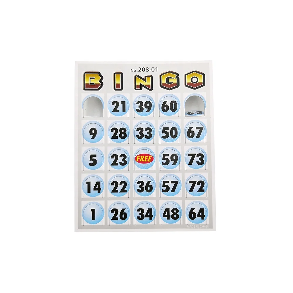 Набор для игры в бинго с мячиками (классический)