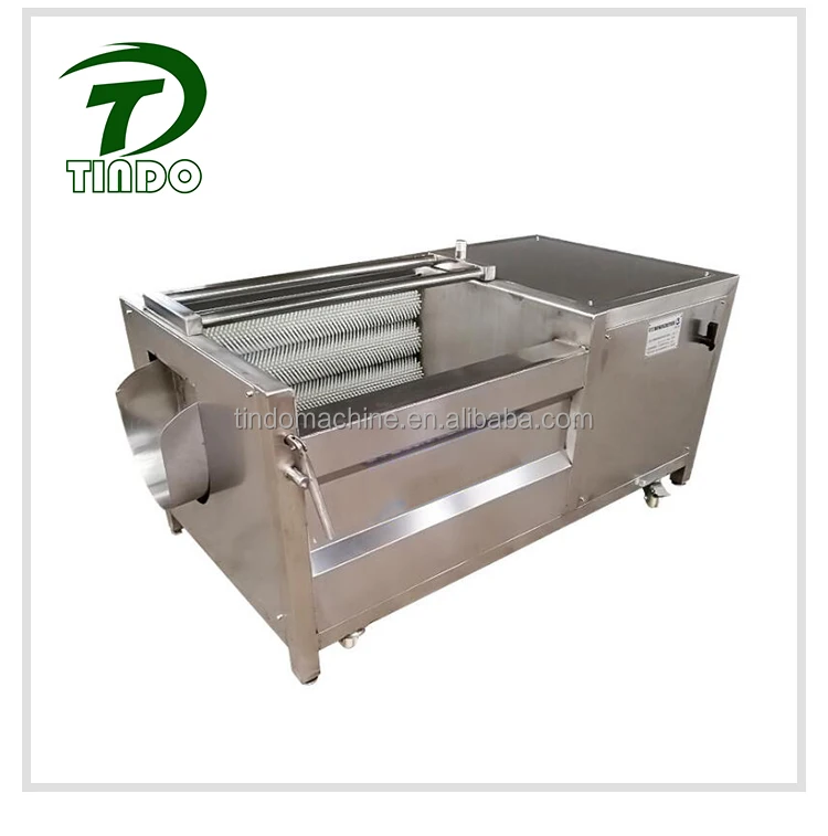 small industry Vegetable processing Machines Brush cleaning peeling machine hot sale onion peeling machine