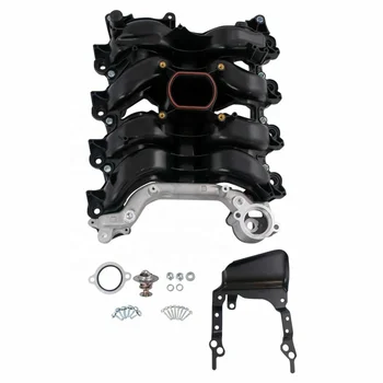 New Intake Manifold w/ Thermostat & Gaskets Kit For Ford Lincoln Mercury 4.6L V8