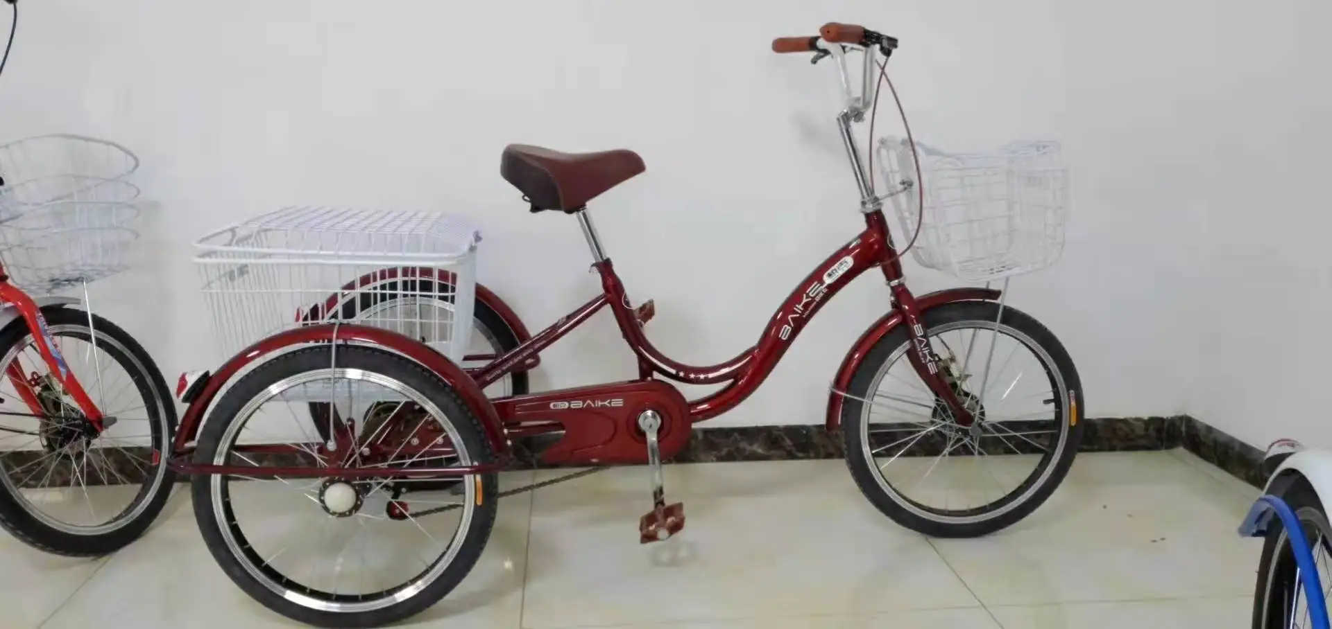 三輪車 トライク Amazon | 大人用三輪車シニアバイク 24 インチ三輪車大人用