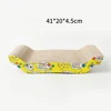 Arched cat scratching post