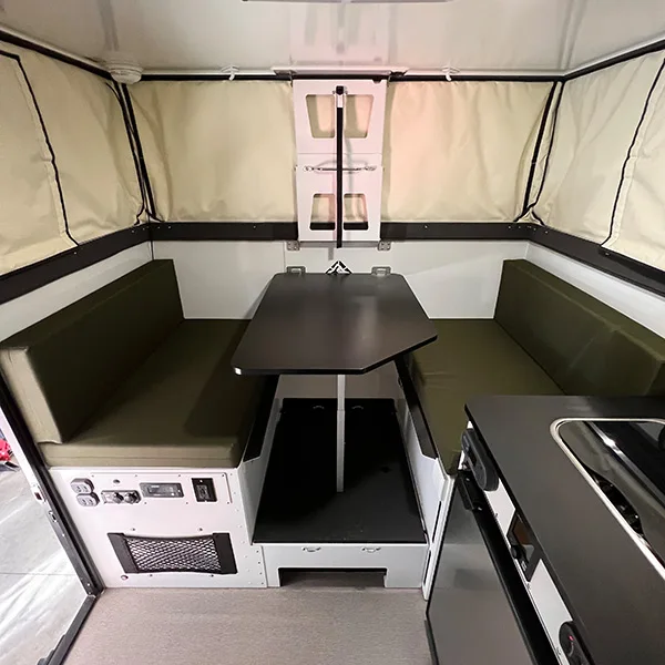 Excursion Pop Top Conversion Expedition Pop Top 4x4 Off-Road Truck Camper for Sale | Flat Bed Pickup ...