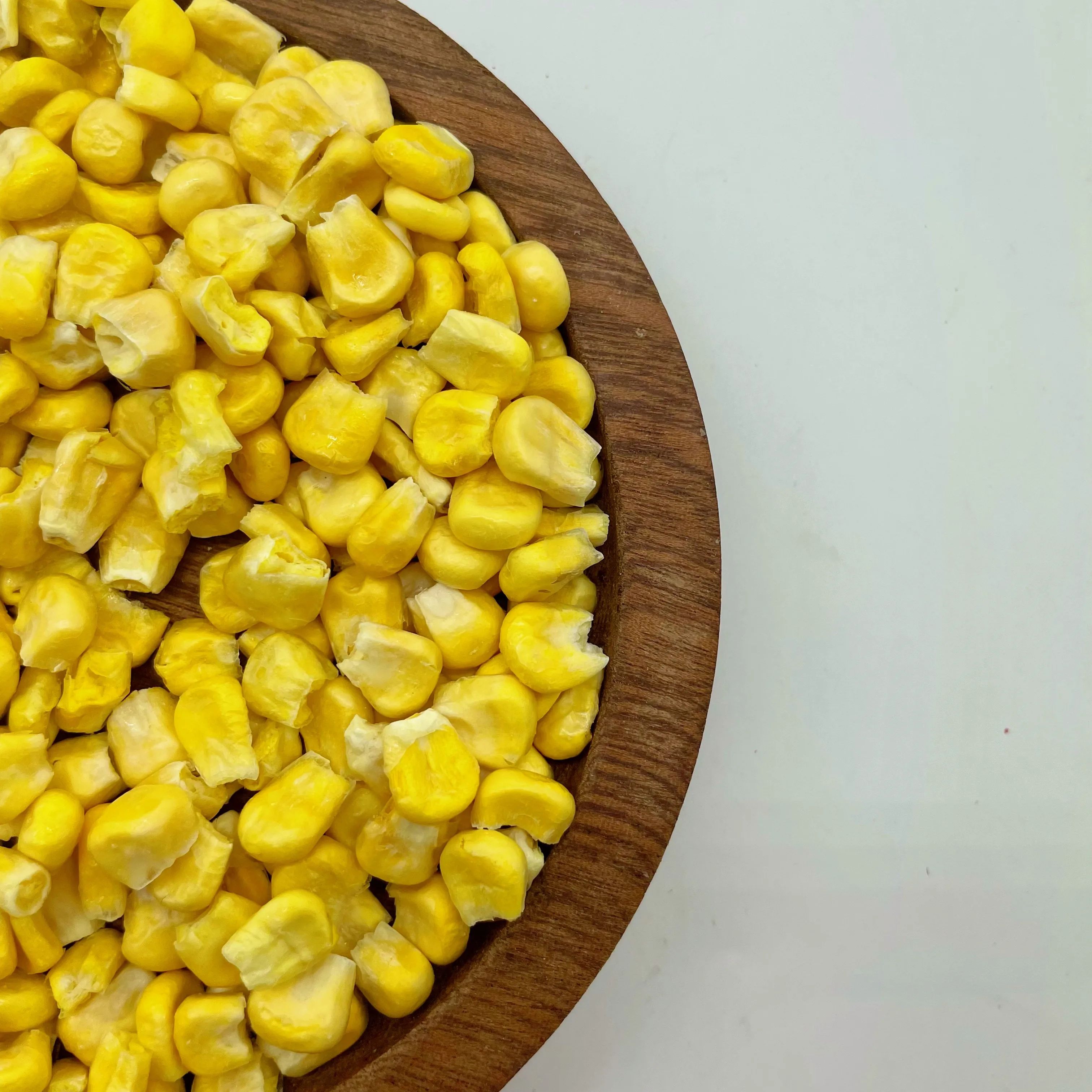 Freeze-Dried Corn Kernels -Crunchy and Nutritious Vegetable Treat