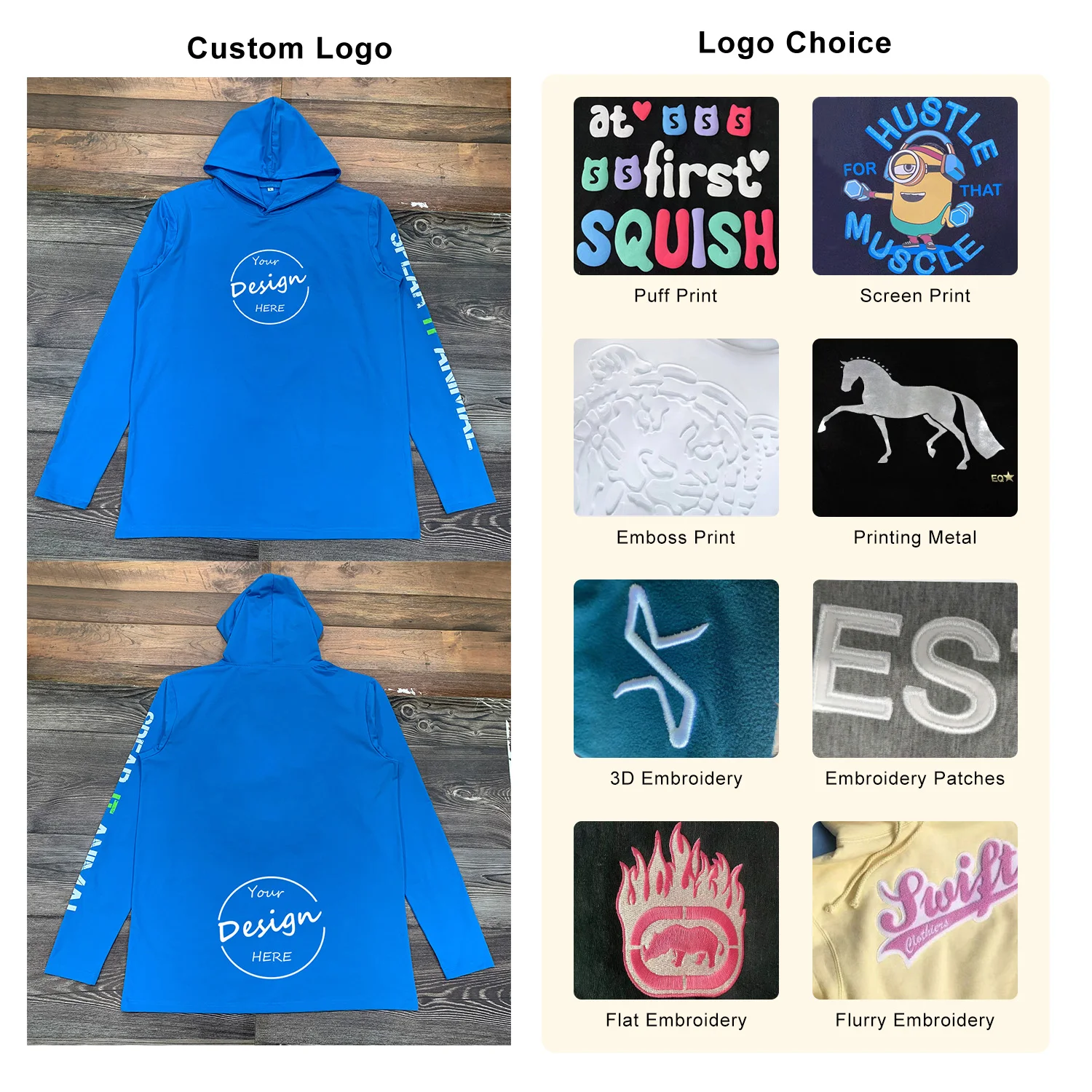 JL1218C Workout Fitness Men’s Gym Athletic T-shirt Full Sleeve Muscle Fit Men Hooded Long Sleeve Shirt