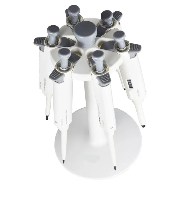 Micropipette Stand Universal Singlechannel Multichannel Pipettors Rack And Holder Pipette Gun