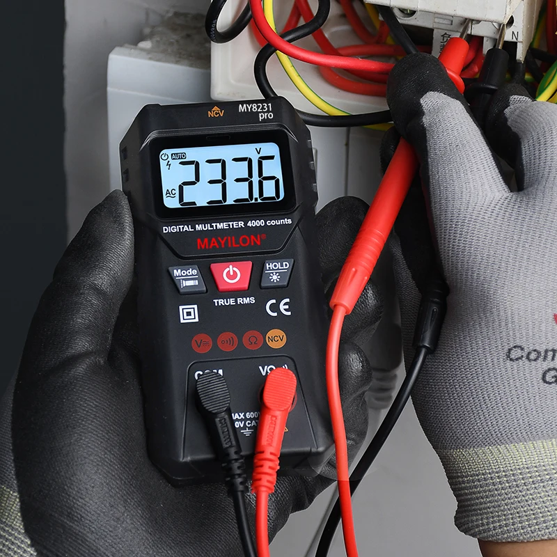 Hot Selling MY8231pro Digital Multifunction Multimeter MAYILON Professional Multimeter 4000 Counts Auto Range Digital
