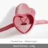 Pink pendant box