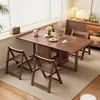Single table-walnut