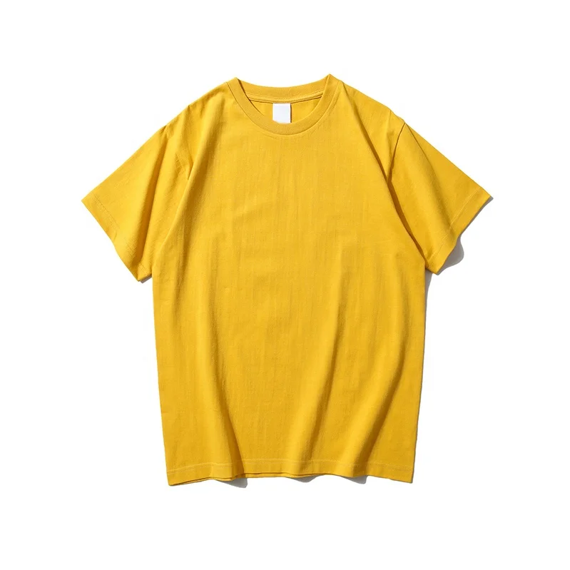Qingzhihuo High Quality 100% Cotton Blank Men's T-shirts Heavyweight ...