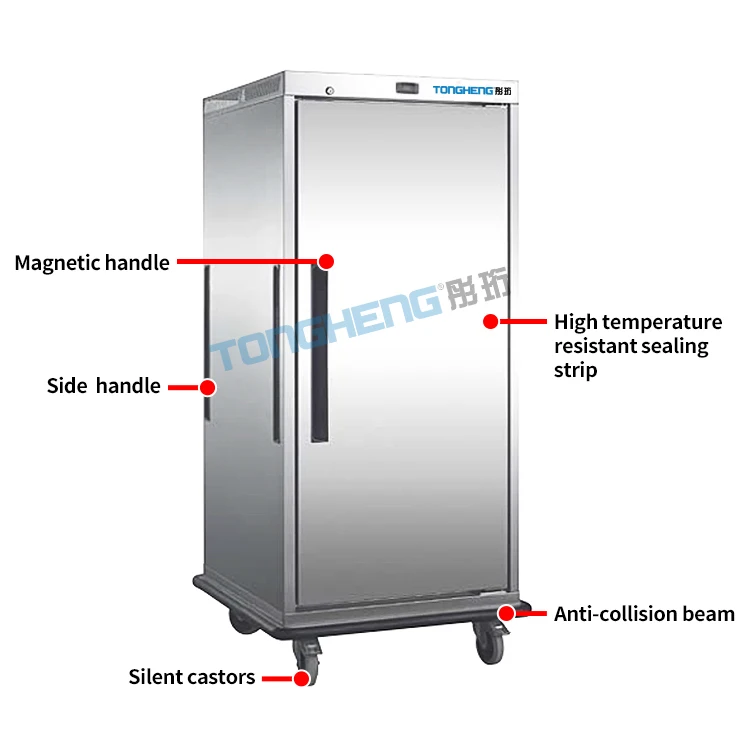 Commercial Mobile Insulated Food Heated Hot Holding