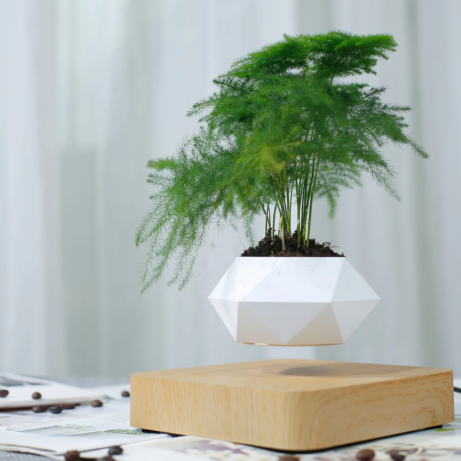 Kreative DIY schwimmende Blumentopf Magnets chwebebahn Bonsai schwebende  Pflanze Topf fr Geschenke und Spa Leben gute Sachen| Alibaba.com
