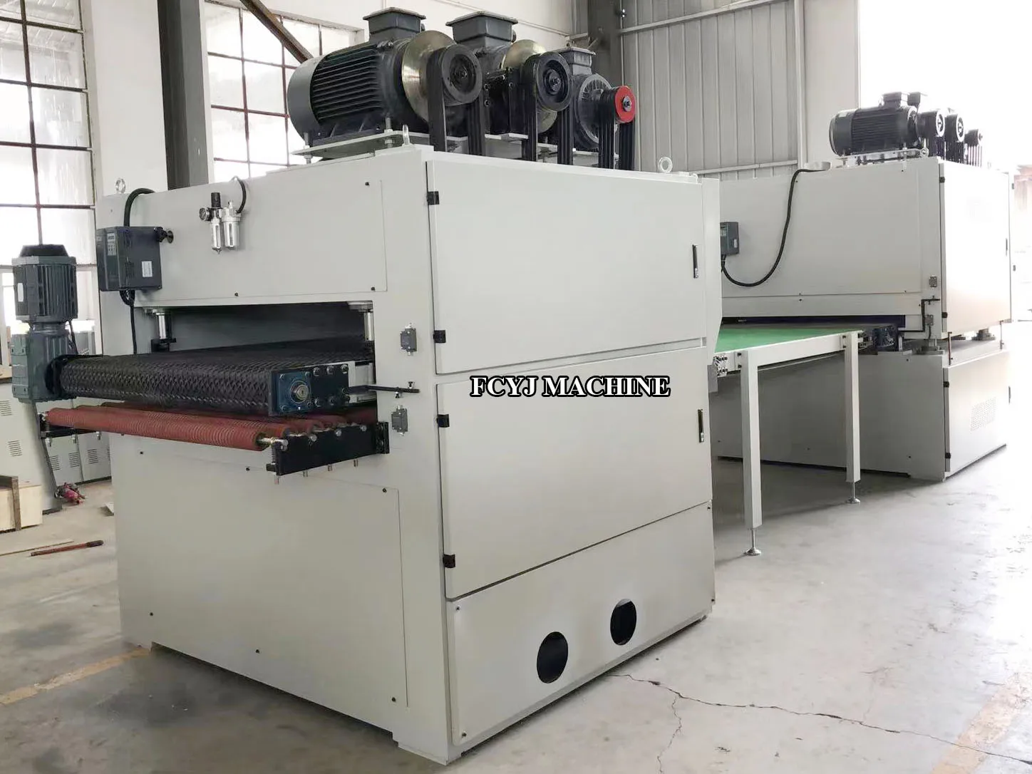 New Full Automatic Wood Sanding Machine High Quality Woodworking Machinery with 1 Year Warranty