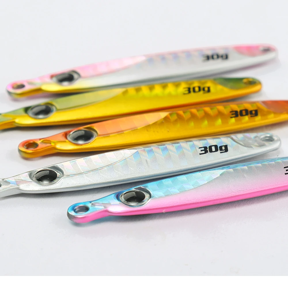 Jigging Pro 10g 15g 25g 30g 40g 60g Pesca Saltwater Metal Fishing Lures Tungsten Jigs