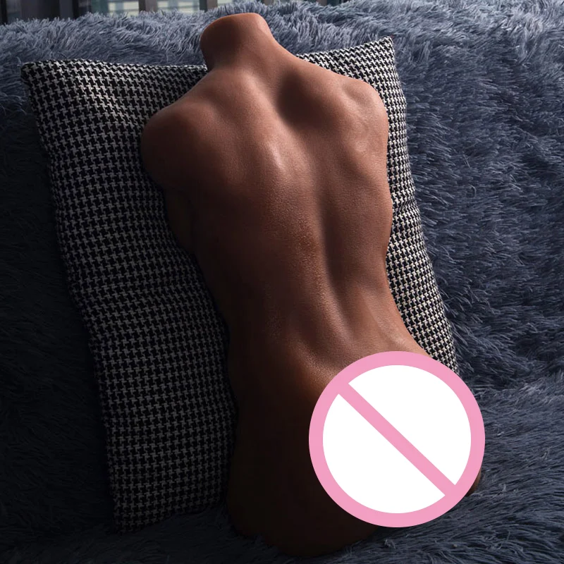 Butt Gay Inverted Model for Men and Women Solid Silicone Dolls for Gay People Masturbating with a Chrysanthemum Backyard Penis