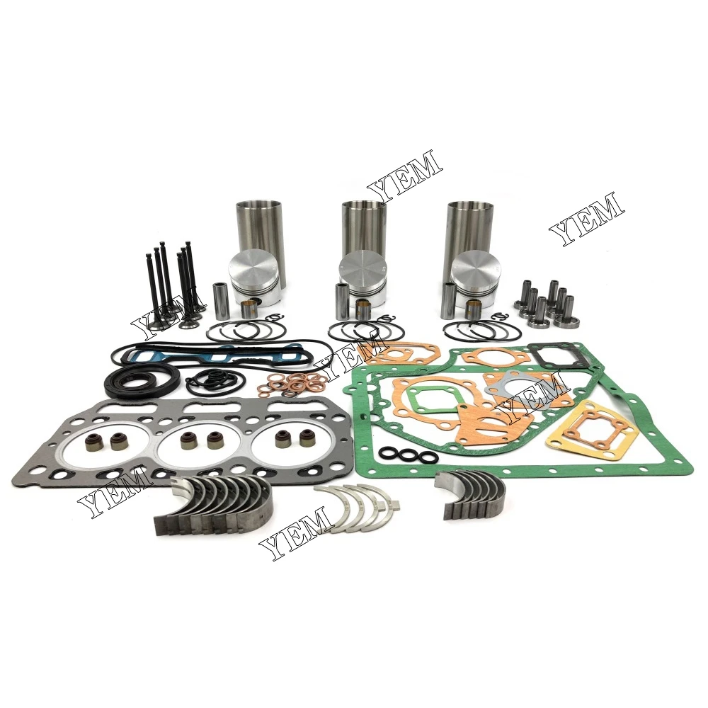 3GM30 Engine Rebuild Kit With Gasket Bearing Valve for Yanmar Diesel Engine 2