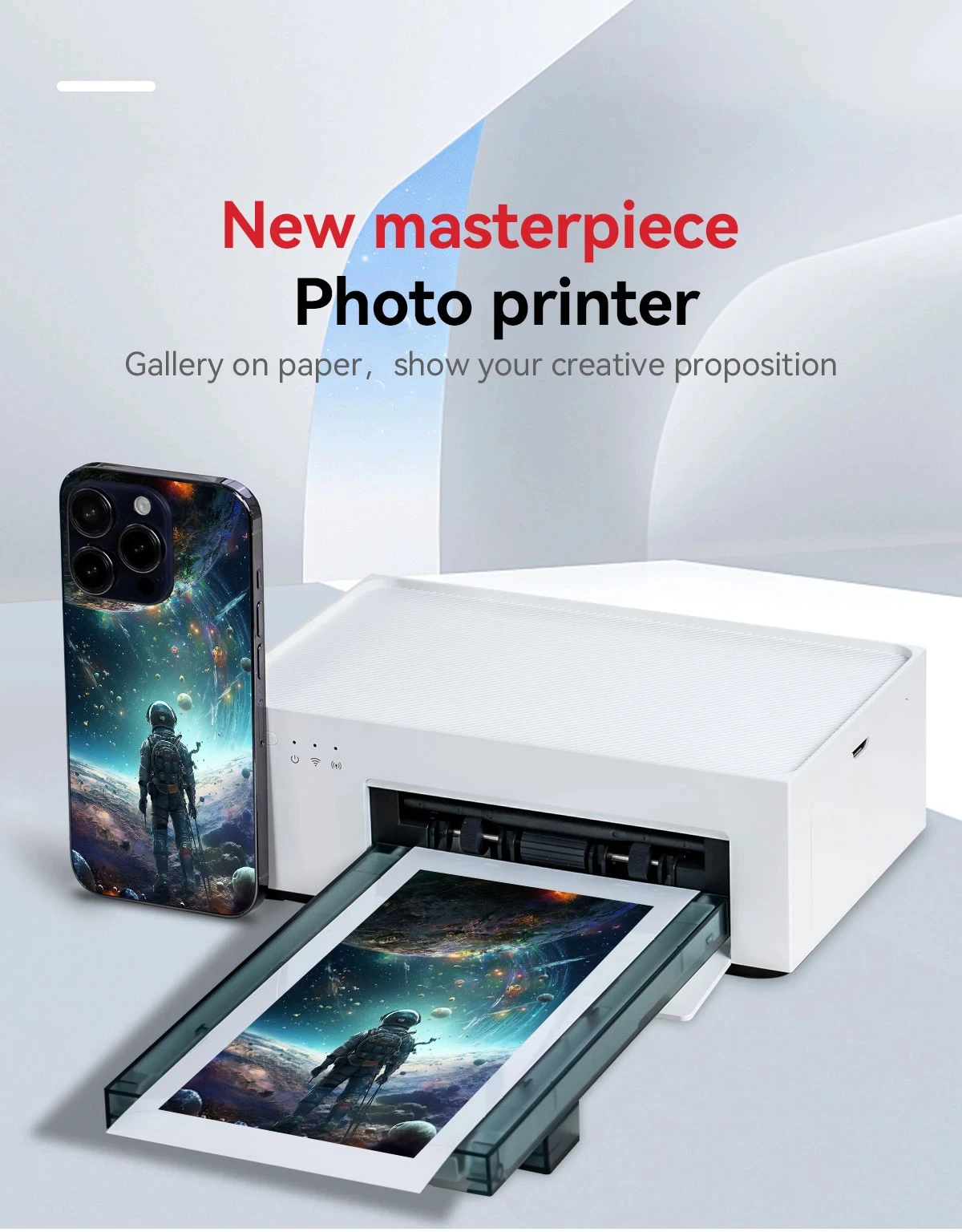 Customizable Cell phone skins Printer Mini Portable Customise Smart Printing Thermal Machine Back Skin Sticker Printer supplier