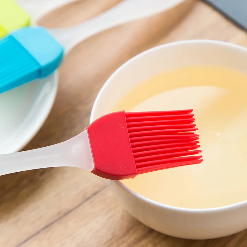 Customized Baking Bakeware Pastry Oil Brush for BBQ Wholesale Durable BBQ Silicone Brush Basting Oil Pastry OEM & ODM Oil Brush manufacture