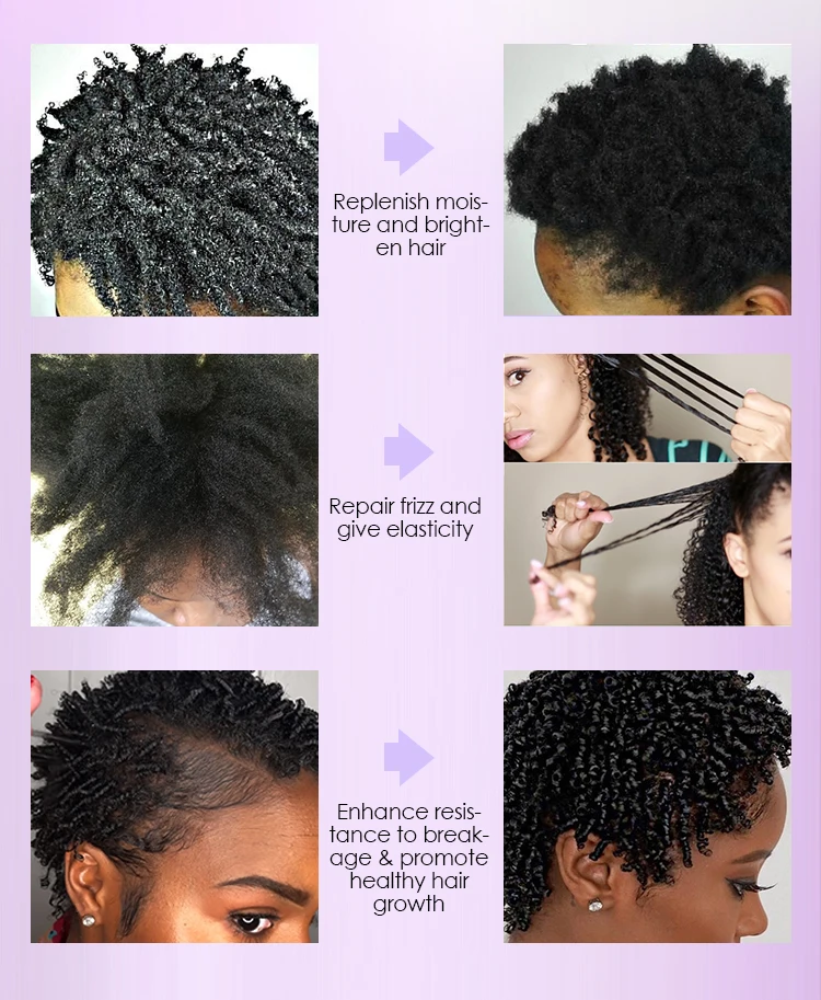 ARGANRRO Factory Sulfate Free Detangls Moisturize Afro Hair Care