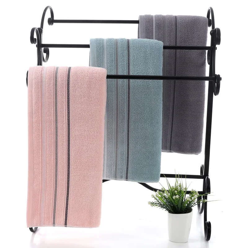 Large bath towel 70*140 Bath adult soft absorbent breathable gift box full cotton towel