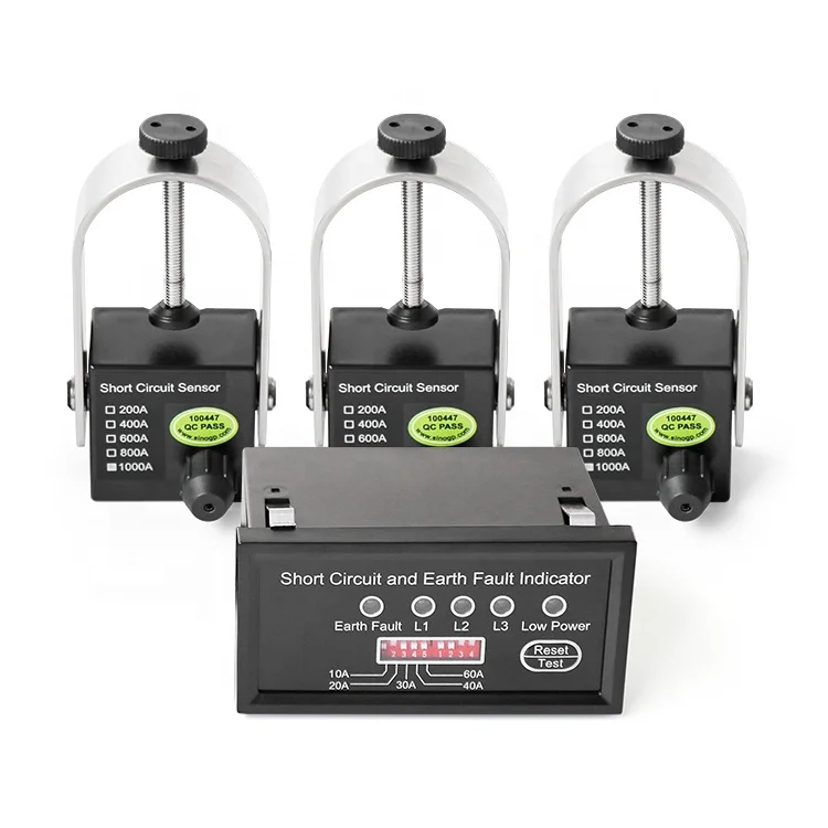 RMU Fault Indicator Short Circuit and Earth Fault Indicator Fault Detection for Indoor Medium Voltage Ring Main Unit Switchgear
