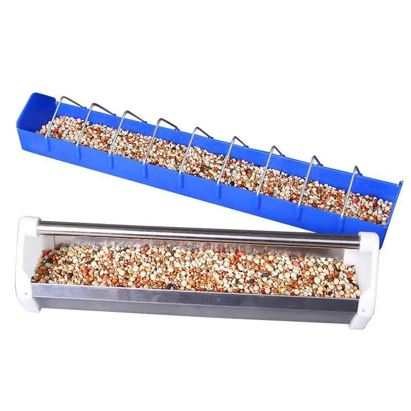 60cm Good Quality Plastic Pigeon Feeder Trough Quail Bird Feeder Saving Food Good Price