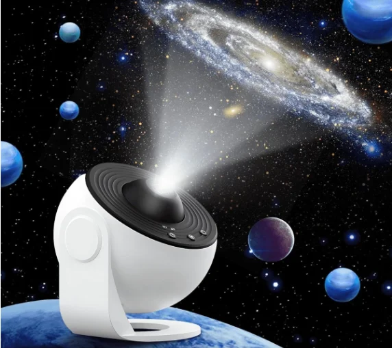 Globus Kreativer Sternenprojektor Mit 13 Filmen,Rotierender Dynamischer Atmosphärenprojektor Für Innenräume,Traumhafte Universum-sternenlampe Fürs Schlafzimmer