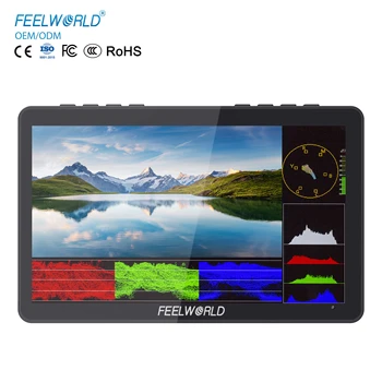 FEELWORLD F5 Pro V4 6" IPS Touch Screen Camera Monitor for DSLR  FHD 450cd/m² Brightness Factory Direct with Custom Logo