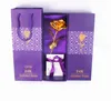 gold rose+gift box+bag+certificate