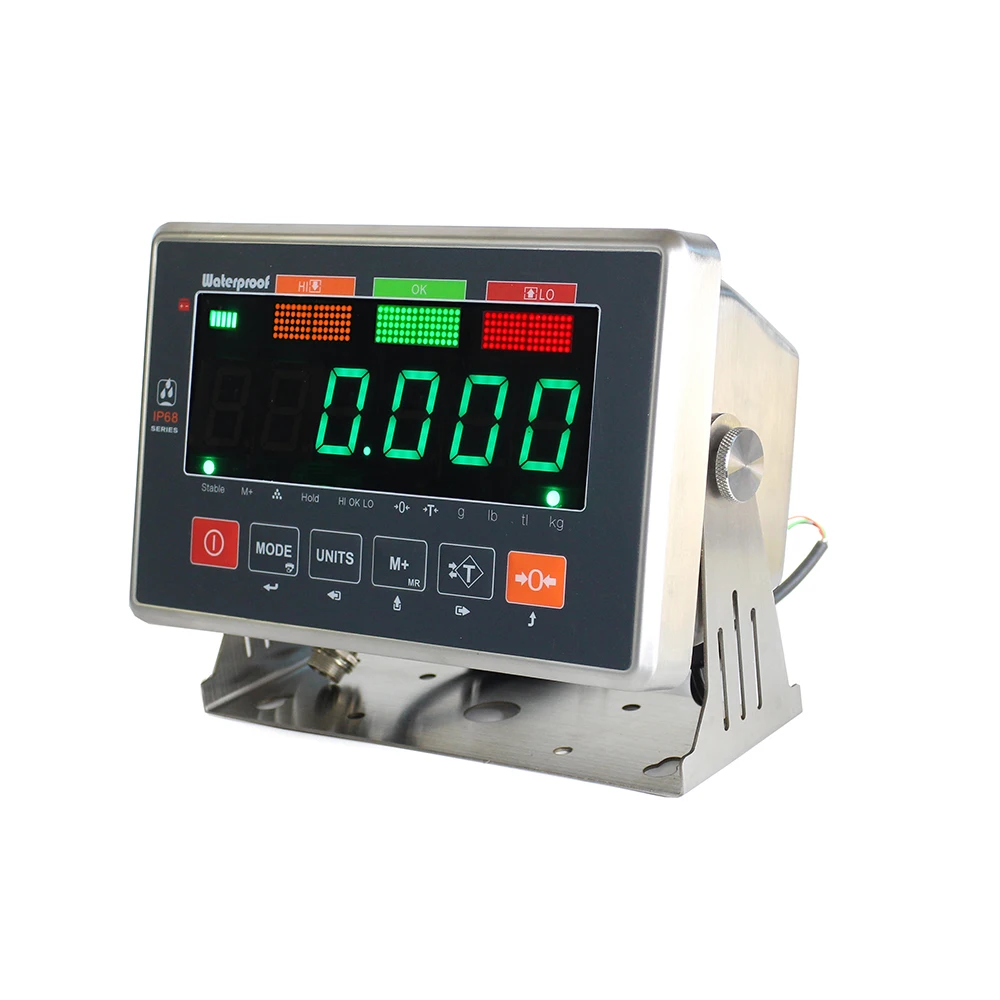 IP68 Stainless Steel Waterproof Digital Electronic Weighing Indicator ...