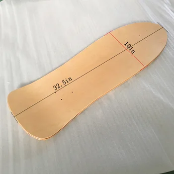 Old School 32 Longboard Skateboard Blank Deck Deck