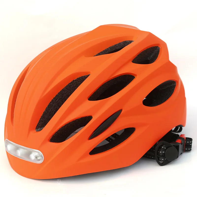 Light Mountain Bike Helmet with Smart Lighting Warning Urban 36V Scooter Helmets for Commuter Cycling Road Bike Riding