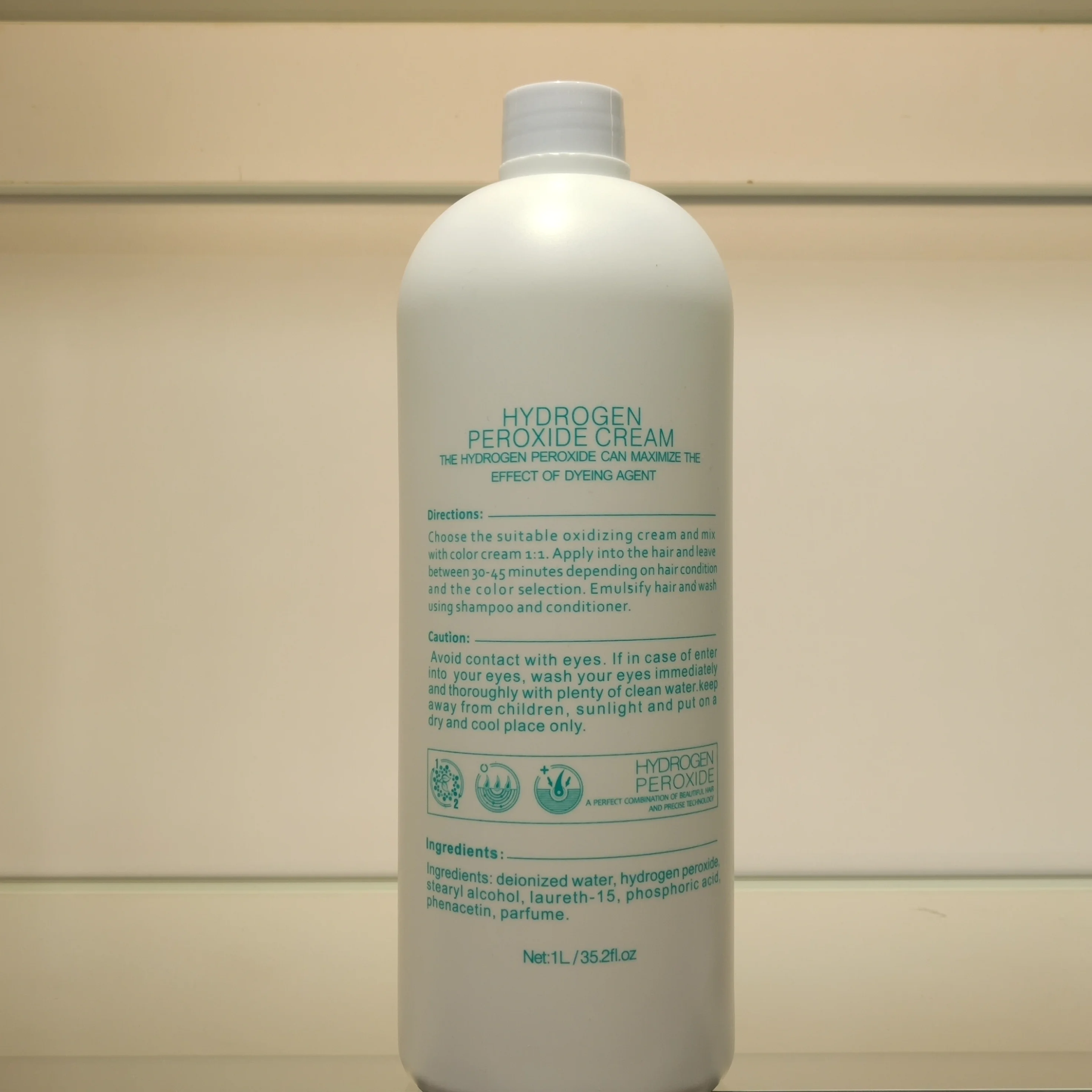 Lighten Developer/ 6 12 Peroxide For Hair Dye Color 1000 Ml Ammonia