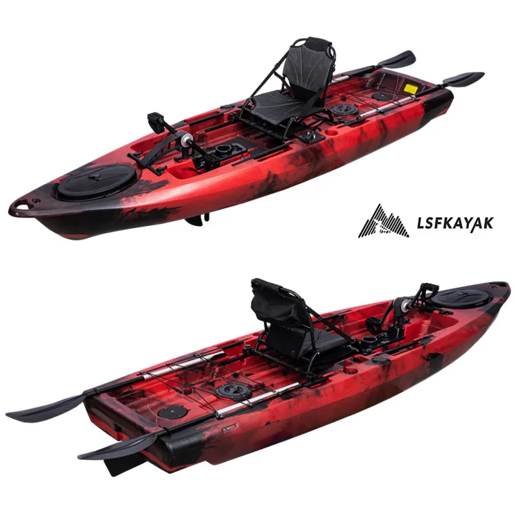 LSF 2024 Season New Designed Kayak Model "Bigfish 108 PDL " 3.28 Meters Fishing Pedal  Kayak