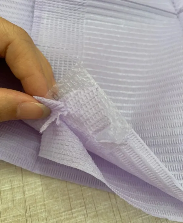 Chinese Manufacturer Different Coors Disposable Dental Bib Dental