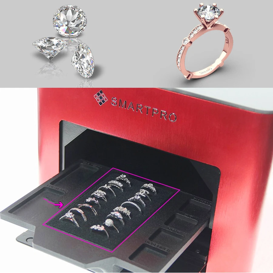 Jewelry Tools Making Synthetic Diamonds Machine CVD/HPHT Diamond Selection for Jewelri