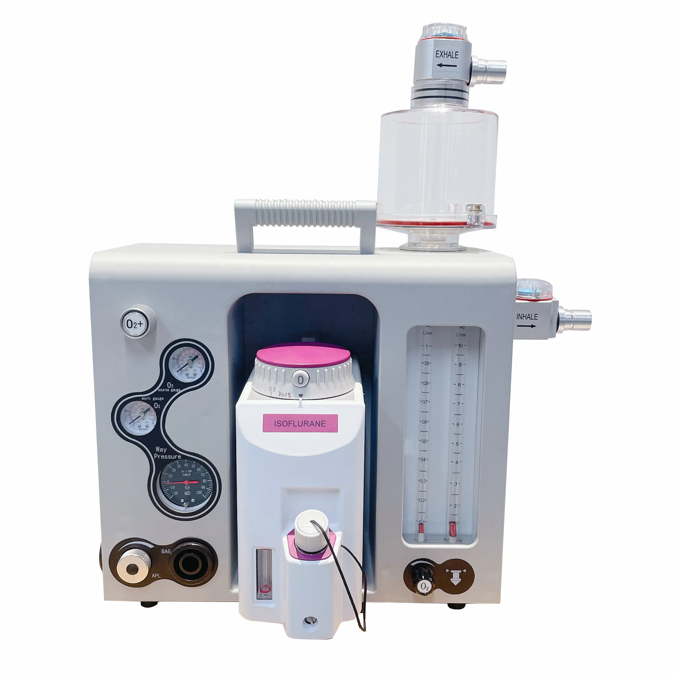 Human Use Portable Anesthesia Machine With Isoflurane Vaporizer ...