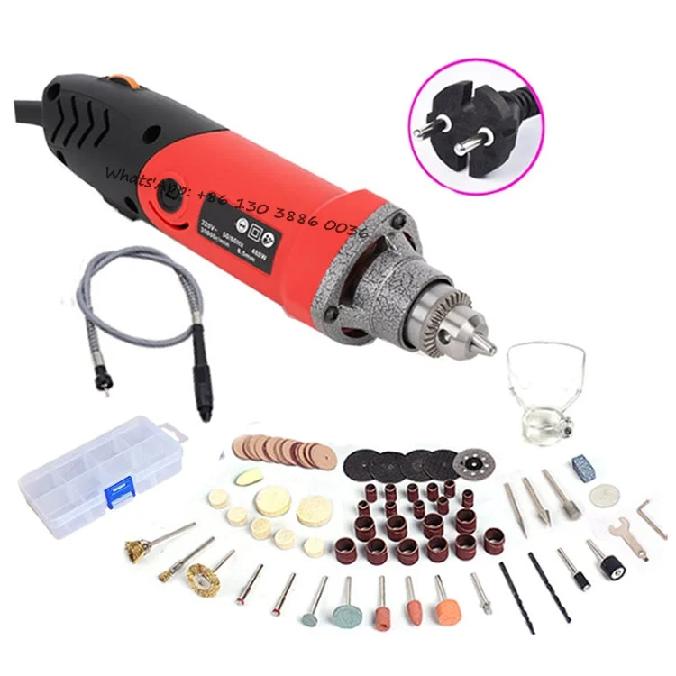 100-240V Electric Mini Grinder Tool, Rotary Drill Grinder Tool for Milling  Polishing Drilling Cutting Engraving Kit